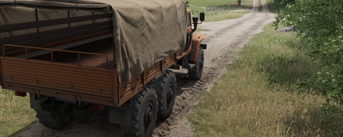 Arma Reforger Truck in mud