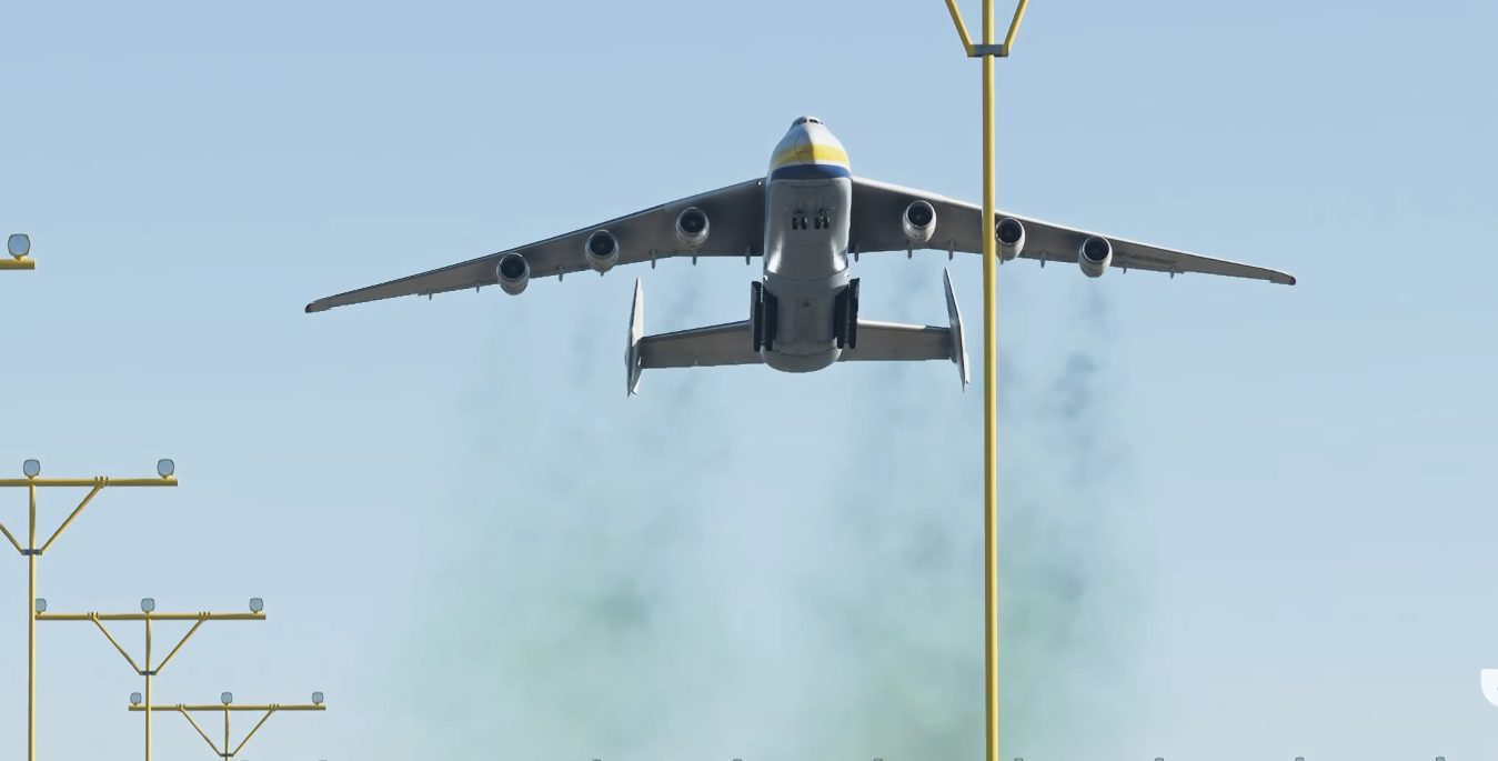 AN225 Taking off