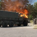 Arma Reforger Truck fire