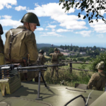 Arma 4 soliders watching a town