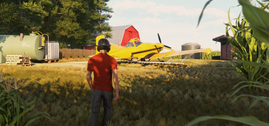 Microsoft Flight Simulator 2024 crop duster