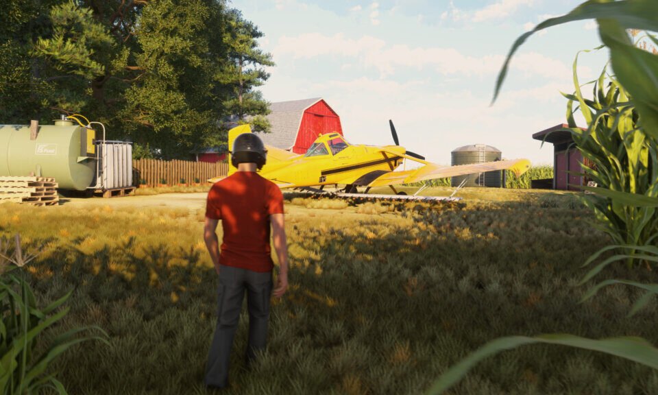 Microsoft Flight Simulator 2024 crop duster