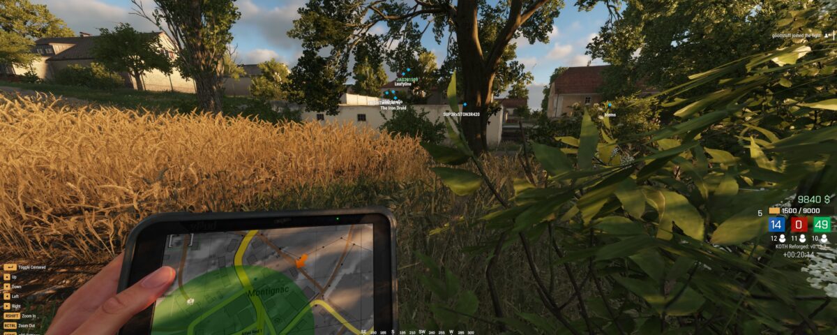 Arma Reforger Tablet map King of the hill