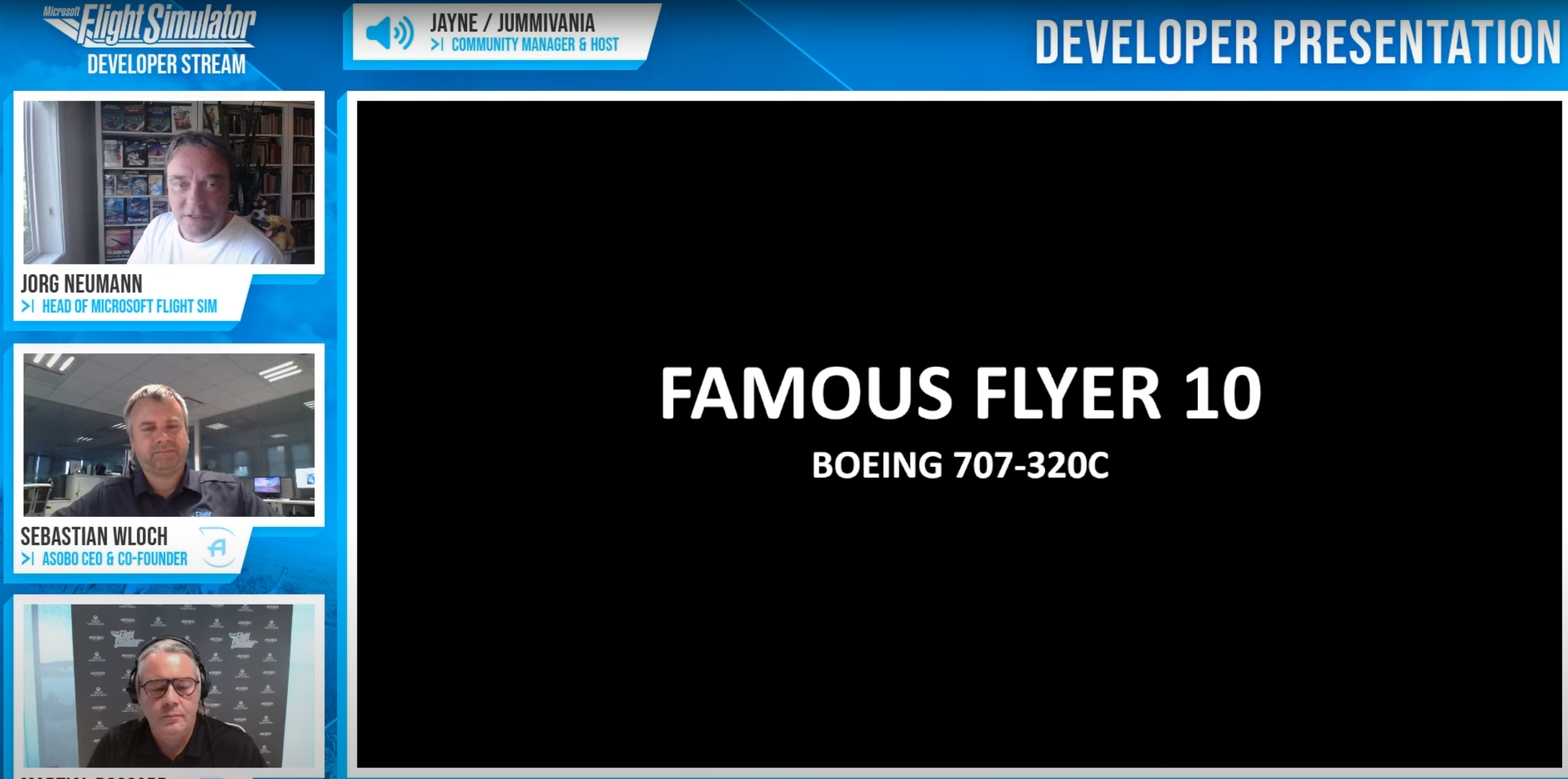 Dev Livestream Famous Flyer