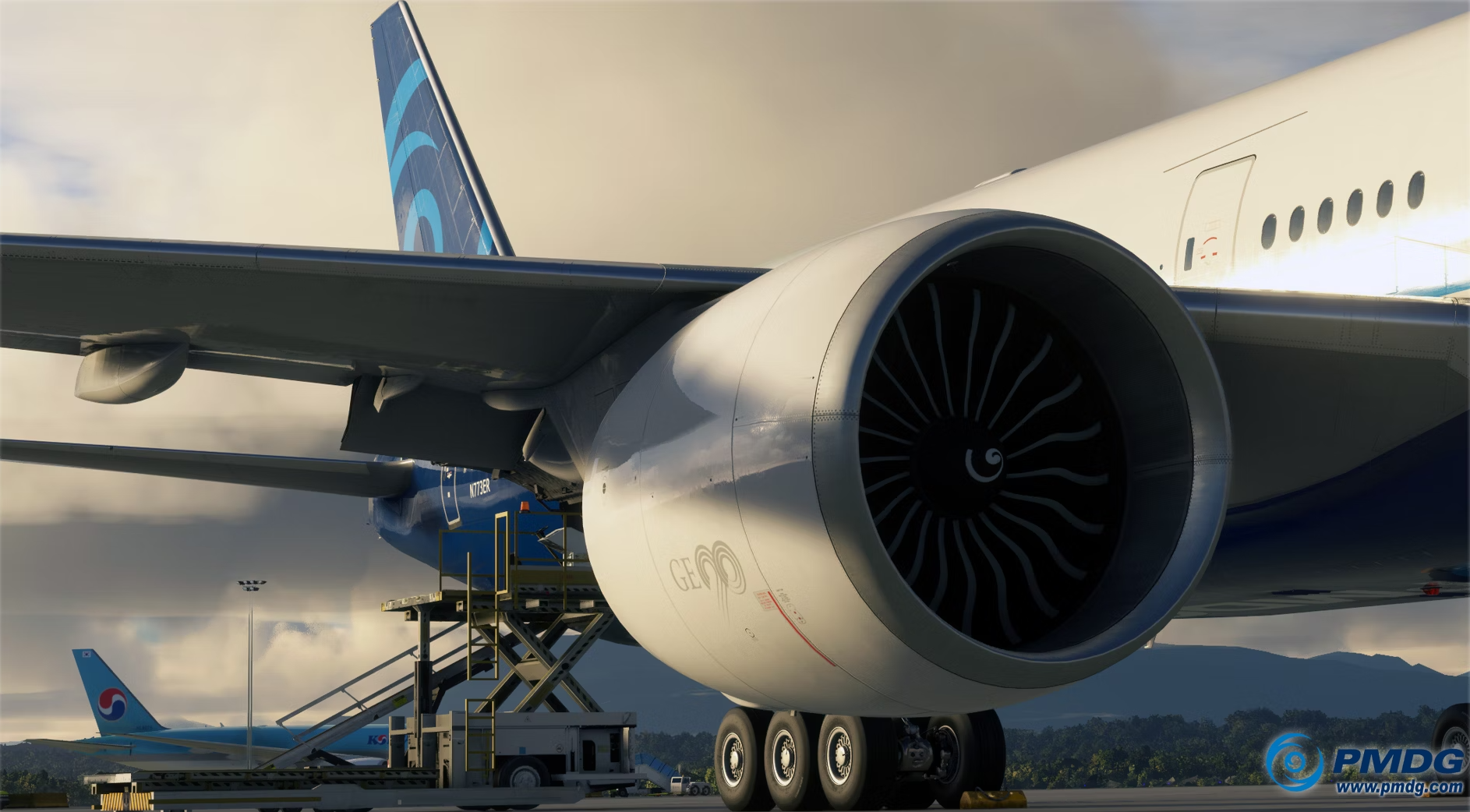 GE90 PMDG 777 Engine MSFS