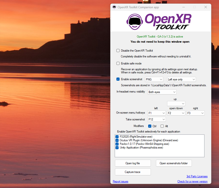 OpenXR Toolkit