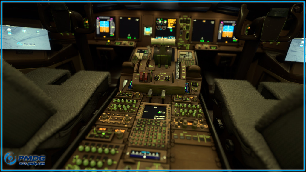 MSFS PMDG 777F Cockpit