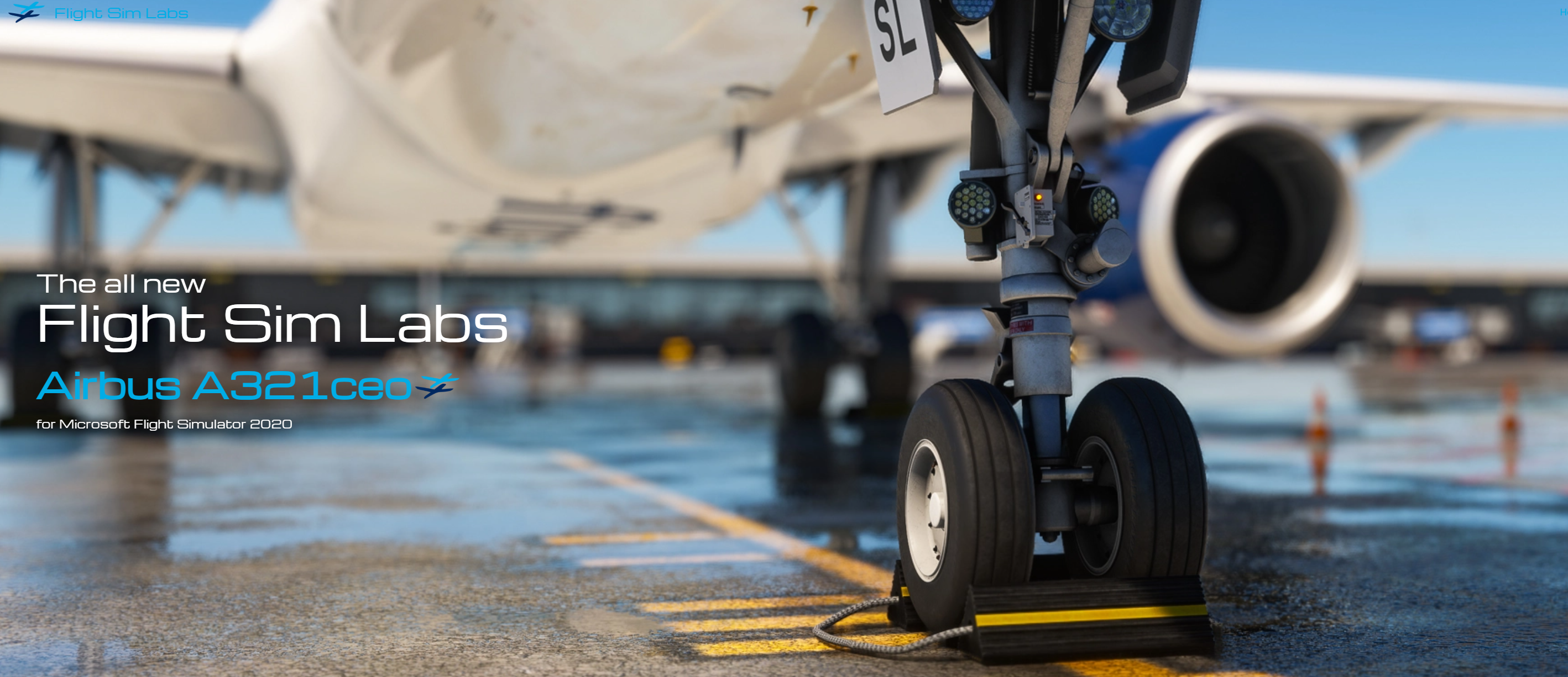 Fslabs A320 landing gear